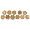 Image 2 : Bulk Lot of 1986-1997 Kitchener Waterloo Gold Plated Oktoberfest Tokens. 11pcs.
