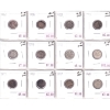 Image 1 : 5-cent 1902-1920 Collection in 12-Pocket Sheet G-VG to F-VF. 12pcs.
