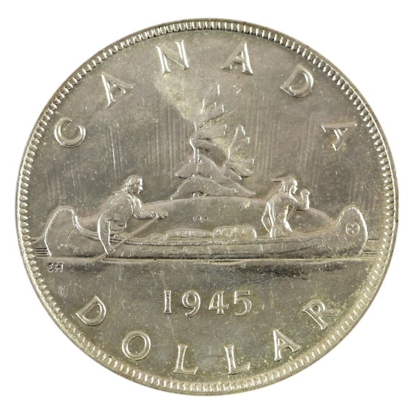 Silver $1 1945 BU