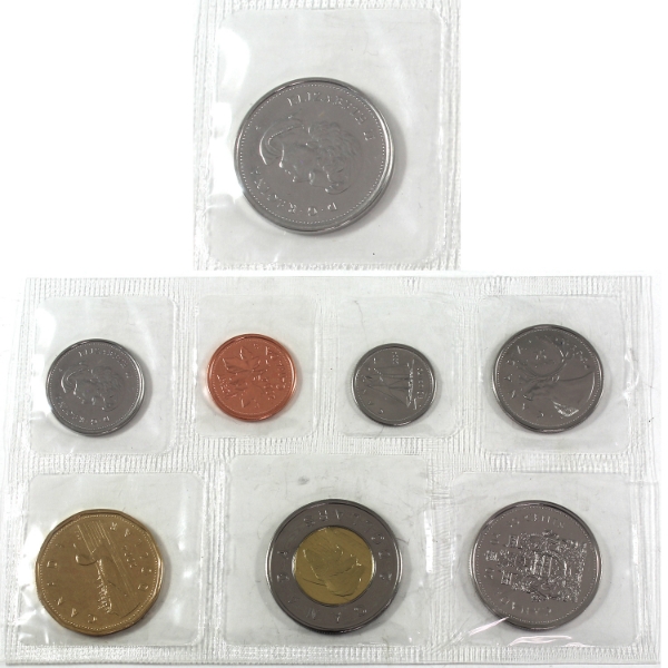 ERROR 2004 Proof Like Set w/ Flipped 5-cent 