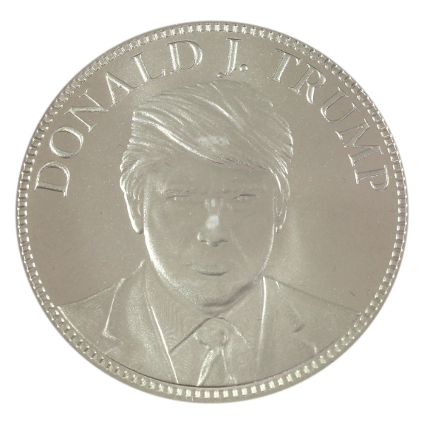 2oz Intaglio Mint Donald Trump .999 Fine Silver Ultra High Relief Round