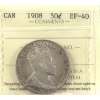 Image 1 : 50-cent 1908 ICCS EF40