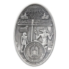 Image 3 : Djibouti Silver 2024 200 Francs Anubis Coin (Tax Exempt)