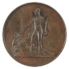 Image 2 : France 1802 Original Napoleon Bonaparte Premier Consul Paix D'amiens Bronze Medallion 60.5g, 50mm