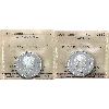 Image 1 : Silver $1 2007 & 2008 Sterling Silver Proof Loon ICCS PF67 UHC *Scarce* 2pcs. 