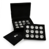 Image 1 : 2014-2015 Elizabeth II-Princess to Monarch 24-Coin Fine Silver Set 