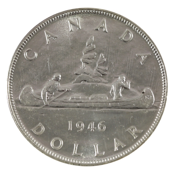 Silver $1 1946 SWL BU
