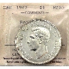 Image 1 : Silver $1 1947 Pointed 7 ICCS MS60