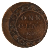 Image 2 : ERROR! 1-cent 1858 Off Centre CCCS G6