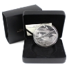 Image 1 : 2010 $50 Olympic Winter Games- The Look of the Games 5oz .9999 Fine Silver Coin (Tax Exempt)