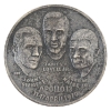 Image 1 : Apollo 13 Odyssey April 17th 1970- Lovell, Swigert & Haise 34.8g Fine Silver Medallion (Tax Exempt)