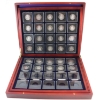 Image 1 : 50-cent 1983-2001 Bulk Collection of Coins in Lighthouse Presentation Case with Coin Holders. 30pcs.
