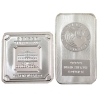 Image 1 : 2x 1oz Geiger Elementalle & Australia- The Perth Mint Fine Silver Bars. 2pcs. (Tax Exempt) 
