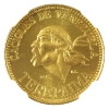 Image 3 : Venezuela Gold 1957 20 Bolivar Chief Terepaima from the 'Chiefs' Series Medallic Issue NGC MS67