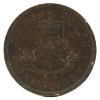 Image 2 : BR-719, CH-PC-6D 1857 Bank of Upper Canada Penny Token EF-AU