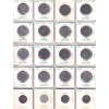 Image 3 : Denmark 1, 2, 5, 10, 25 Ore & 1, 2, 5 Krone 1927-1962 Bulk Collection in 5x 20-Pocket Sheets. 89pcs.