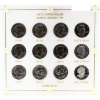 Image 1 : USA 1979-1981 Susan B. Anthony Type Dollars Complete Set in Vintage Holder