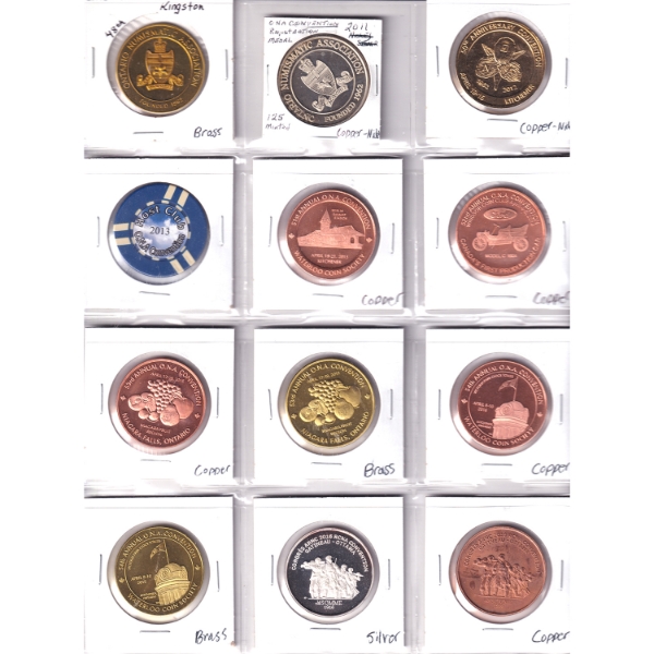 ONA 2001 to 2019 Bulk Collection of Medals & Memorabilia. 31pcs