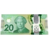 Image 2 : RADAR BC-74 2015 $20 4-digit RADAR Birth Year Note AU Wilkins-Poloz SN:FWS1942491