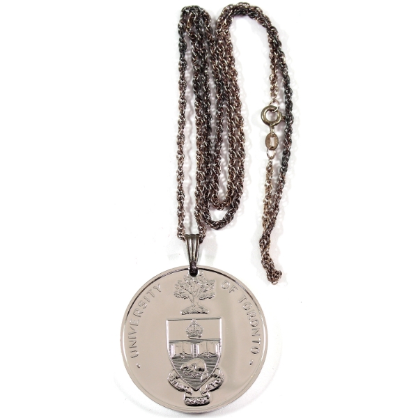 Jacques Cartier Mint 1977 University of Toronto Sesquicentennial Medal 33.68g-.9995 Fine Silver