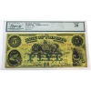 Image 1 : 715-22-22 1929 $5 Bank of Toronto Legacy VF20 Henwood-Gooderham SN: 2312346 Check Letter C 