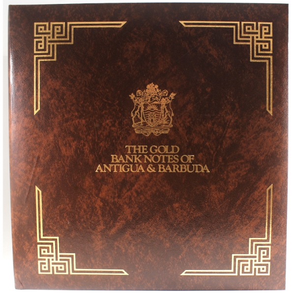 Gold Banknotes of Antigua and Barbuda Collection