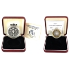 Image 1 : Royal Mint Silver 1993 5 Pounds & 1997 2 Pounds .925 Silver Proof Coins w/ COAs. 