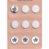 Image 4 : Collection of 19x 1oz 1988-2014 .9999 Fine Silver Maples in Collector's Album. 19pcs (Tax Exempt)
