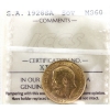 Image 1 : South Africa Gold 1928 Sovereign ICCS MS60 