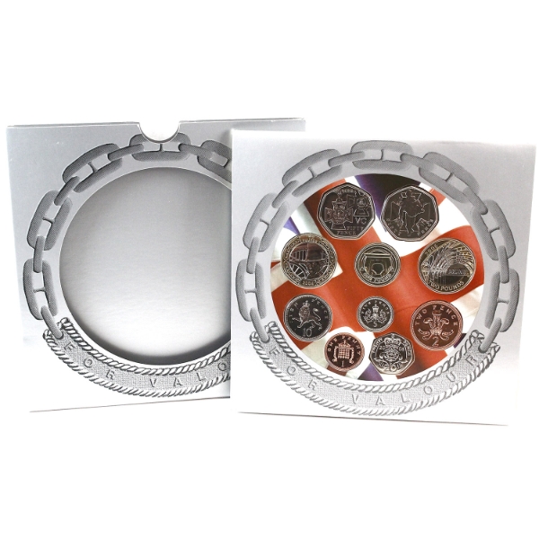 Great Britain 10-coin Proof Set Celebrating Isambard Kingdom Brunel & 150th Anniv. Victoria Cross