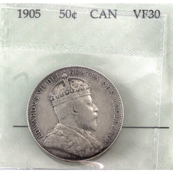50-cent 1905 Prestige Certified VF30
