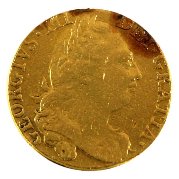 Great Britain Gold 1775 Guinea F-VF (cleaned)