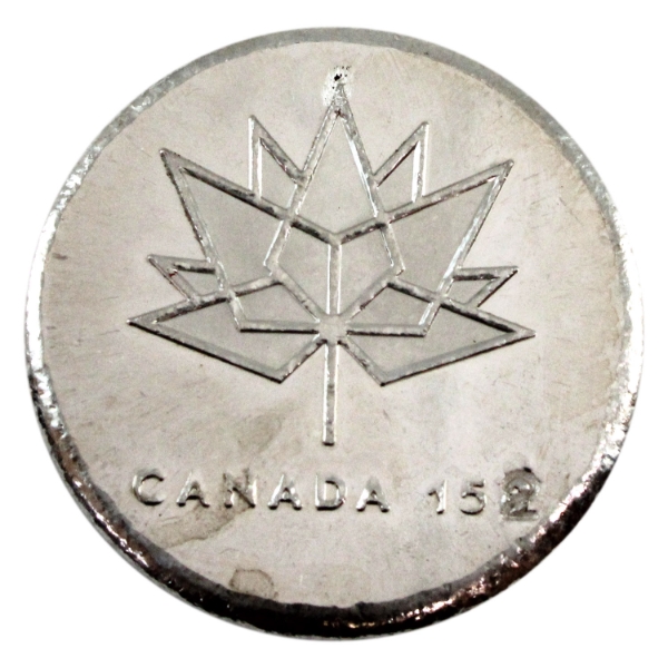 5oz Beaver Bullion Limited Edition 'Canada 152' .999 Fine Silver Round (Tax Exempt)