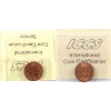 Image 2 : 1-cent 1984 & 1985 Blunt 5 ICCS MS65 Red. 2pcs