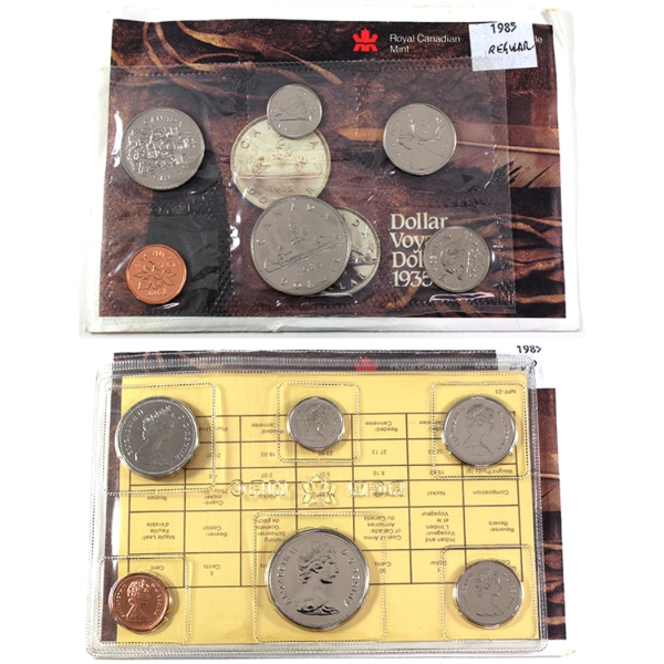 Group Lot of 1985 Proof Like Sets. 2pcs.