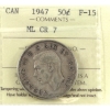 Image 1 : 50-cent 1947 ML CR 7 ICCS F15