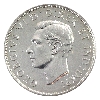 Image 2 : Silver $1 1947 Pointed 7, Dbl HP ICCS AU55
