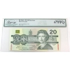 Image 1 : BC-58aS 1991 $20 Specimen Legacy Superb GEM UNC67 PPQ Thiessen-Crow SN: EIA0000000 0769