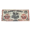 Image 3 : 125-12-16 1861 $5 Bank of Clifton BCS EF40 James-Brown 1 in Date SN: 2530 (minor missing pieces)