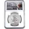 Image 1 : 1oz 2021 Peace Dollar Ultra High Relief NGC Reverse PF70 First Day of Issue Signed Susan Taylor