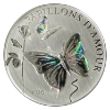Image 1 : France Sterling Silver 2010 1000 Francs Papillons D'amour 