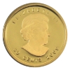 Image 2 : 2009 50-cent Red Maple 1/25oz .9999 Fine Gold Coin. (Tax Exempt)