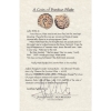 Image 9 : Estate lot; Ancient and Roman Assortment of Coins in Vintage Style Holders and Hard Cover Album