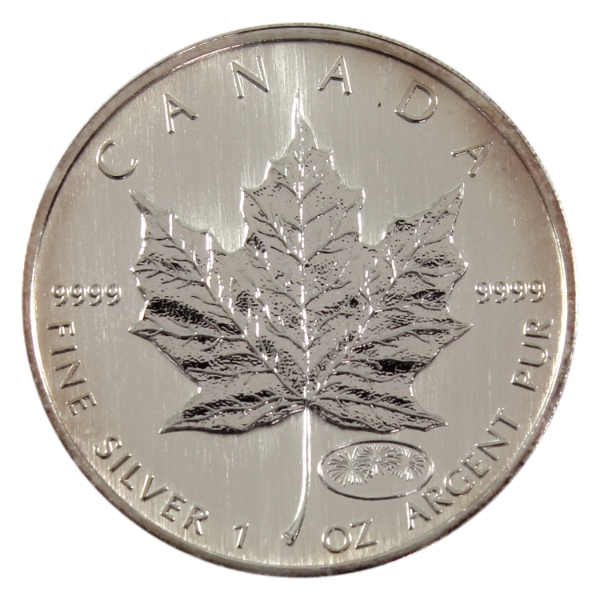1oz 1999-2000 $5 SML Fireworks Privy .9999 Fine Silver in Red Velvet Box (Tax Exempt)