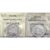 Image 2 : 50-cent 1964 & 1966 ICCS PL66 Cameo. 2pcs.