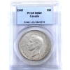 Image 1 : Silver $1 1945 5/5 Dbl HP PCGS MS63