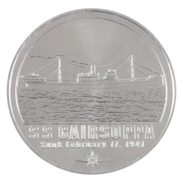 1oz Sunshine Mint Gairsoppa Shipwreck .999 Fine Silver Round (Tax Exempt)