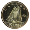 Image 2 : 10-cent 1955 ICCS PL67 HC