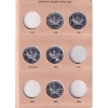 Image 2 : Collection of 19x 1oz 1988-2014 .9999 Fine Silver Maples in Collector's Album. 19pcs (Tax Exempt)