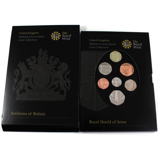 Great Britain 2008 Emblems of Britain Brilliant Uncirculated Coin Collection